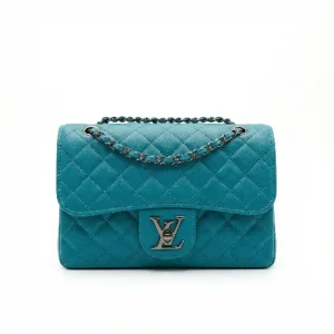 LV Élégance Quilted Chain Flap Bag front view