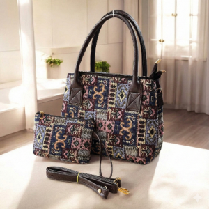 Gemini_Generated_Image_qmvblaqmvblaqmvb.png ZAKARD 2-Piece Combo Handbag with Pouch