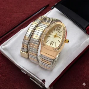 Bvlgari New Serpenti Tubogas Watch in gold