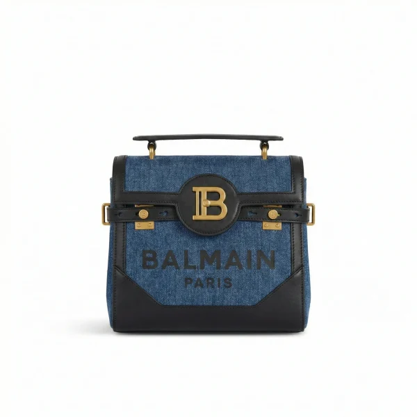 Gemini_Generated_Image_ugrtuqugrtuqugrt.png Balmain Monogram Medium Satchel Bag front view