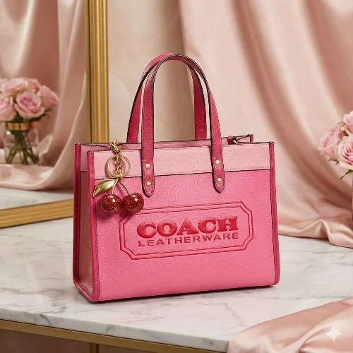 Coach Leather Tote Bag