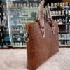 Mont Blanc Laptop Bag in black leather