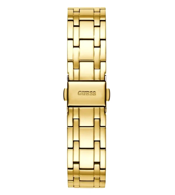 Guess COSMO Women Green Round Dial Analog Watch front view