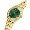 Guess COSMO Women Green Round Dial Analog Watch front view