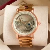 Patek Philippe Geneve Transparent Chain Watch front view