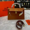 HERMES MINI SLING BAG in classic black color