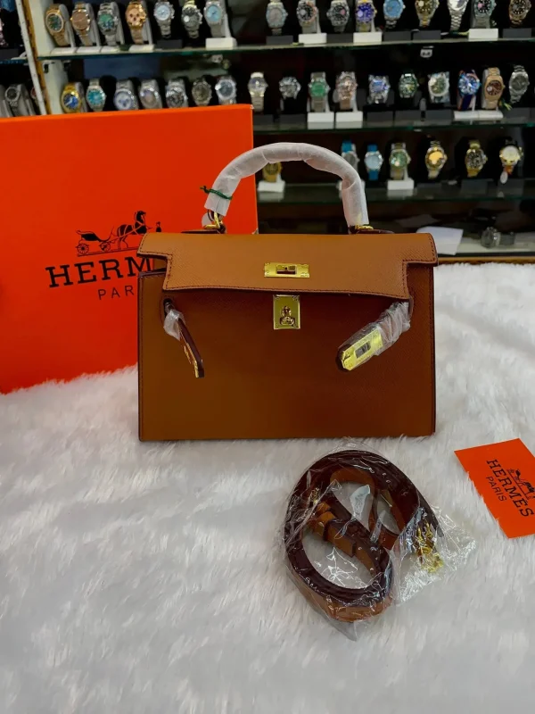 HERMES MINI SLING BAG in classic black color
