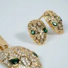 BVLGARI Serpent Full Studded Necklace close-up