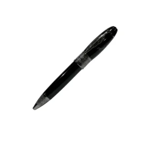 MontBlanc Imperial Noir Engraved Edition Ballpoint Pen front view