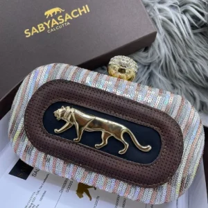 Sabyasachi Luxe Party Clutch in elegant design