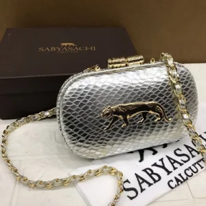 Sabyasachi Luxe Party Clutch in gold