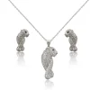 CARTIER beautiful necklace and earring set displayed elegantly