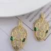 BVLGARI Serpent Full Studded Necklace close-up