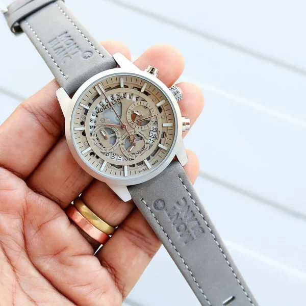 WhatsAppImage2026-01-21at10.10.21PM.jpg MONT BLANC GRAPHITE EDITION CHRONO STRAP WATCH front view
