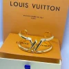 LV Volt One Cuff Diamond Bracelet front view