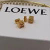 Loewe Logo Beautiful Earrings showcasing designer elegance