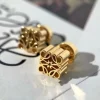 Loewe Logo Beautiful Earrings showcasing designer elegance