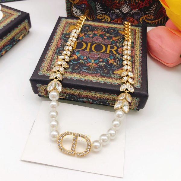 WhatsAppImage2026-01-28at7.37.09AM_1.jpg Christian Dior Pearl with Diamond Necklace – Elegant Luxury for Her