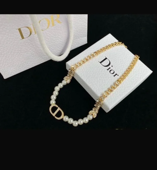 WhatsAppImage2026-01-28at7.37.09AM_3.jpg Christian Dior Pearl with Diamond Necklace front view
