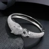 Cartier Panther Bracelet with Ring - Front View