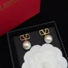 Valentino Pearl Earrings showcasing elegant design