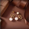 Valentino Pearl Earrings showcasing elegant design