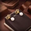 Valentino Pearl Earrings showcasing elegant design