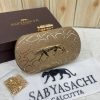 WhatsAppImage2026-02-17at11.03.17AM.jpg Sabyasachi Heritage Panther Clutch – Regal Sand Edition