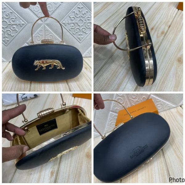 WhatsAppImage2026-02-17at11.03.22AM_1.jpg Sabyasachi Noir Panther Royale Clutch front view