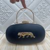 Sabyasachi Noir Panther Royale Clutch