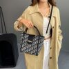Dior Jacquard Bucket Bag – Elegant Designer Style