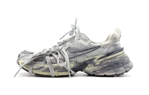 Nike V2K Run 'Summit White' Shoes side view