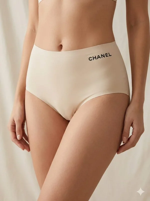 Chanel Cotton Panties Set of 3 in assorted colors