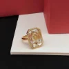 Valentino Garavani Signature Beautiful Ring front view