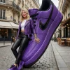 Nike Air Force 1 Low Kobe Bryant × FC Barcelona Sneakers front view