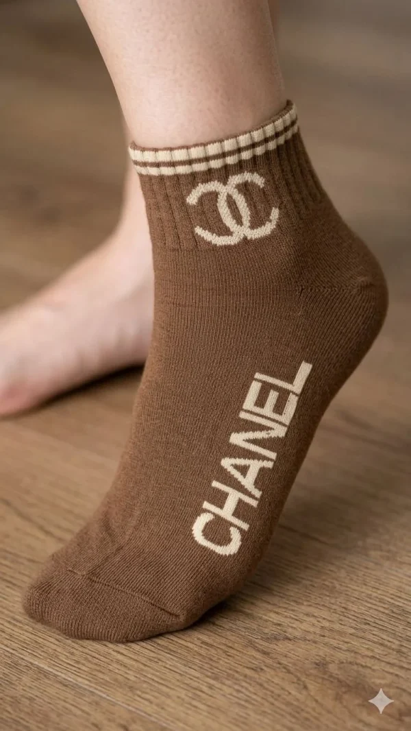 WhatsAppImage2026-04-09at11.50.06AM.jpg Chanel Brand Socks Set of 5 - Luxury Comfort
