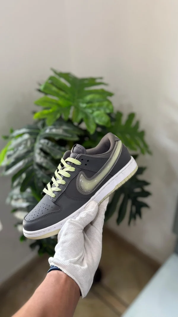 Nike Dunk Low Halloween Glow sneakers front view