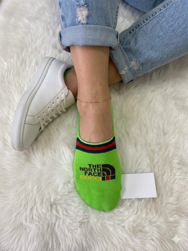 Luxury Socks Set of 6 – GG , LV, Fendi, North Face
