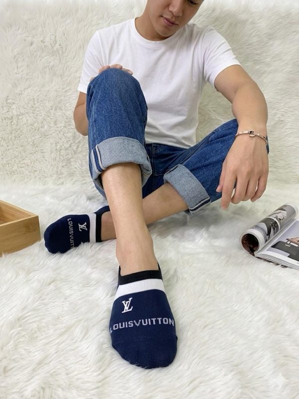 Luxury Socks Set of 6 – GG , LV, Fendi, North Face