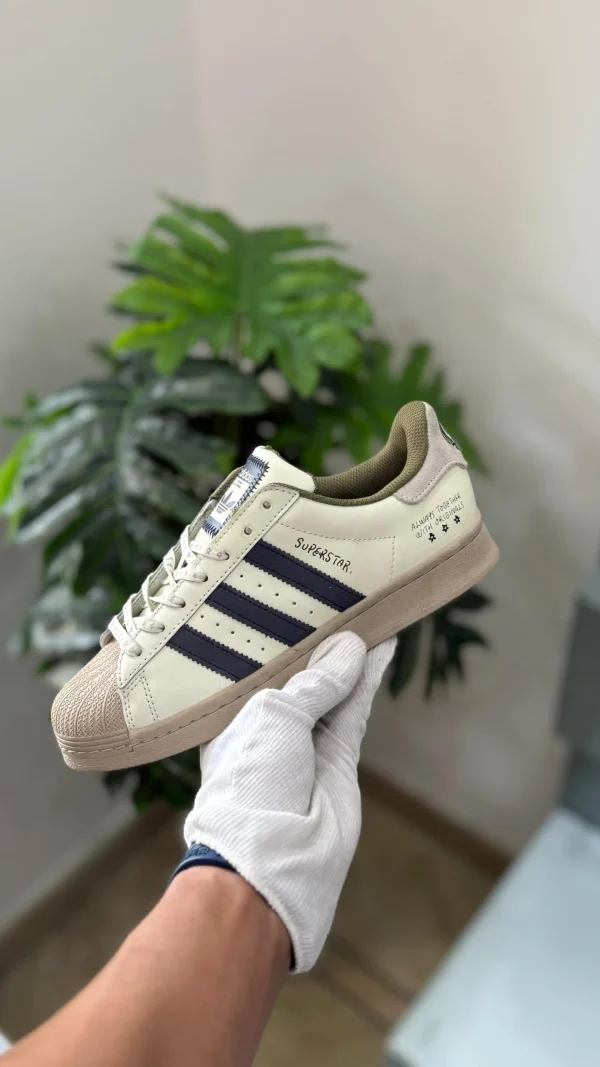 Adidas Superstar Sneakers in classic white and black