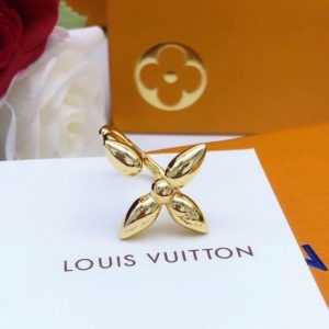 LV Gold Flower Ring