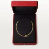 Cartier Juste un Clou Torque Necklace front view
