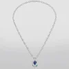 Bvlgari Serpenti Viper Diamond Necklace close-up