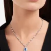 Bvlgari Serpenti Viper Diamond Necklace close-up