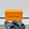 LV Oasis Mule Slippers in black