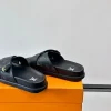 LV Oasis Mule Slippers in black