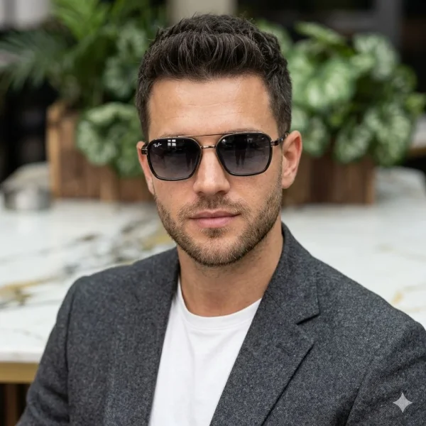 Ray-Ban Unisex Sunglasses in classic black