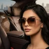 Maybach Unisex Sunglasses front view