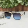 Maybach Unisex Sunglasses in black frame