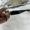 Versace Unisex Sunglasses in black frame